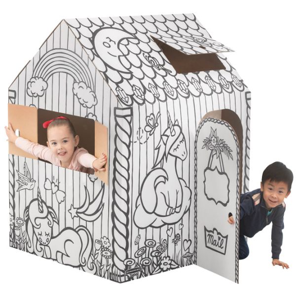 FELLOWES Kućica za igranje i bojenje za decu Jednorog 1232401 - 000019398