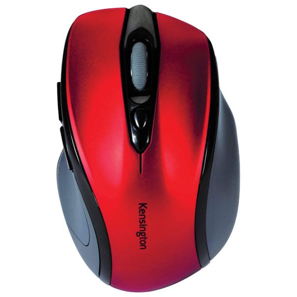 KENSINGTON Miš usb 3tipke bežični optički Pro Fit 72422WW crveno-crni!! - EP2870376