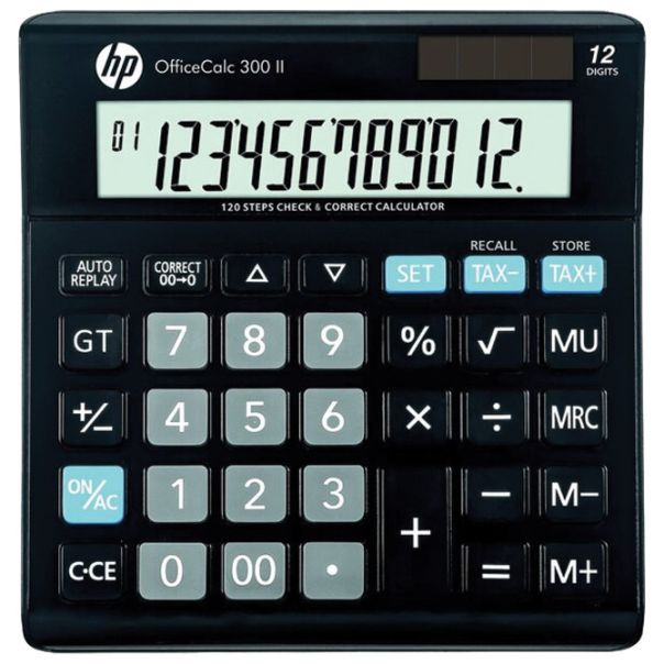 HP Komercijalni kalkulator 12 mesta HP-OC 300II/INT BX crni - 000019750