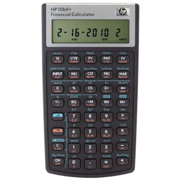 HP Finansijski kalkulator HP-10BIIPLUS /INT crni - 000019756