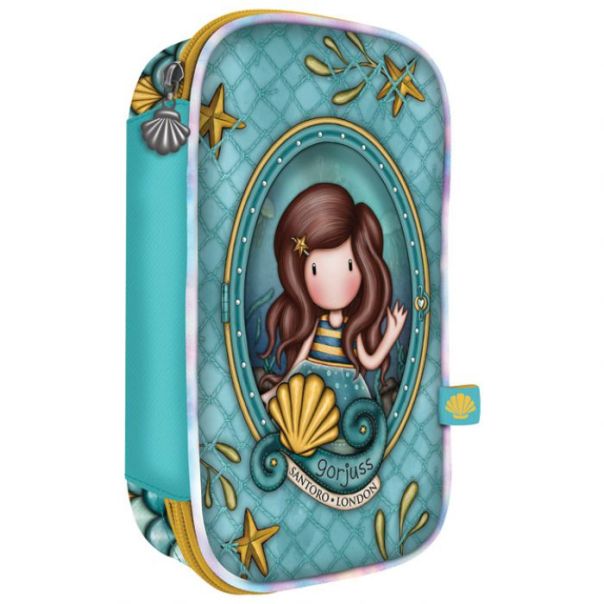 SANTORO Pernica puna ovalna 1zip 1preklop Deep Secrets Gorjuss 1046GJ17 - EP2870408