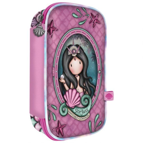 SANTORO Pernica puna ovalna 1zip 1preklop The World Is Your Oyster Gorjuss 1046GJ19 - EP2870411