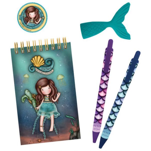 SANTORO Set za pisanje u fascikli sa zipom Deep Secrets Gorjuss 1294GJ01 - EP2870417