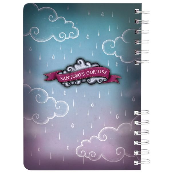 SANTORO Notes spirala linija 96L Whatever the Weather Little Storm Cloud Gorjuss 1258GJ01 - EP2870444