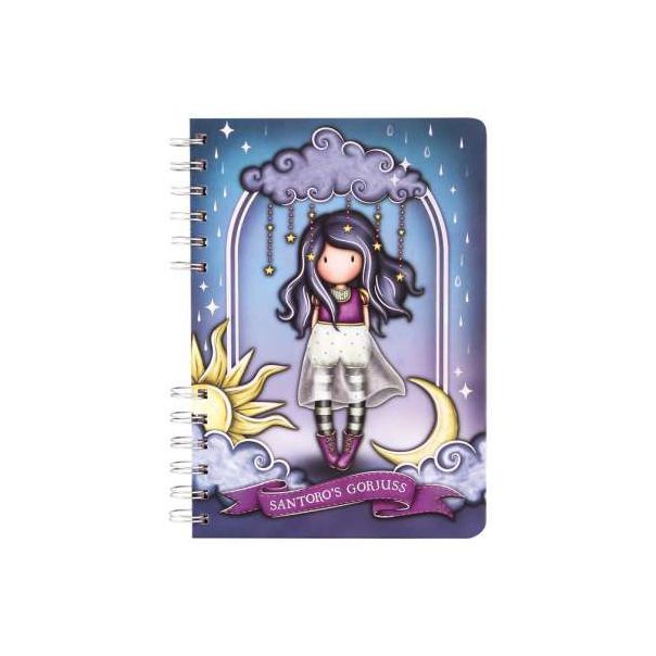 SANTORO Notes spirala linija 96L Whatever the Weather Little Storm Cloud Gorjuss 1258GJ01 - EP2870444
