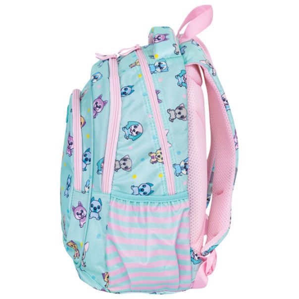 ASTRABAG Ranac đački anatomski 3zipa AB330 Puppie's World 502024002 tirkizni - EP3021803