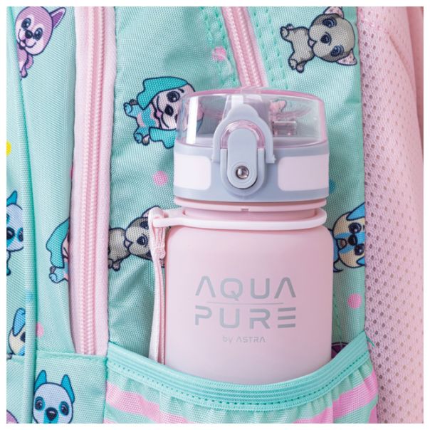 ASTRABAG Ranac đački anatomski 3zipa AB330 Puppie's World 502024002 tirkizni - EP3021803