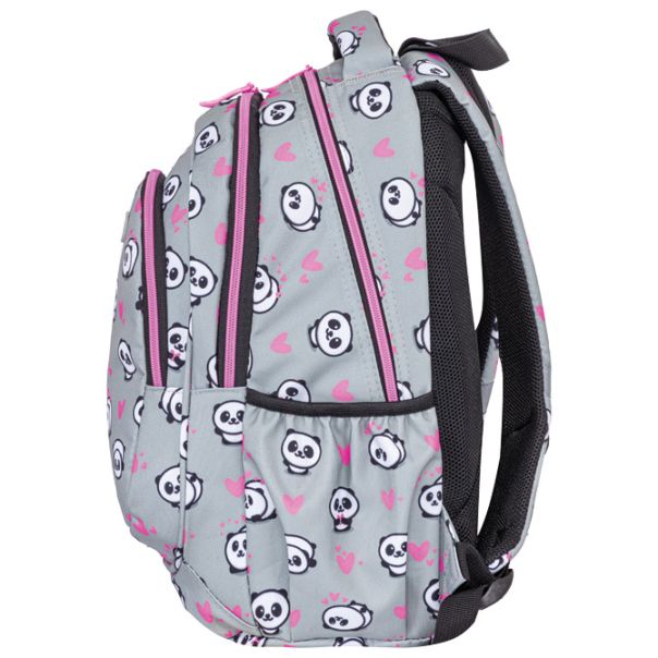 ASTRABAG Ranac đački anatomski 3zipa AB330 Panda 502024010 sivi - EP3021806