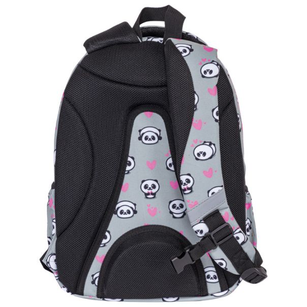 ASTRABAG Ranac đački anatomski 3zipa AB330 Panda 502024010 sivi - EP3021806