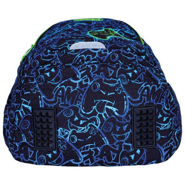 ASTRABAG Ranac đački anatomski 3zipa AB330 Gaming 502024016 plavo-zeleni - EP3021824