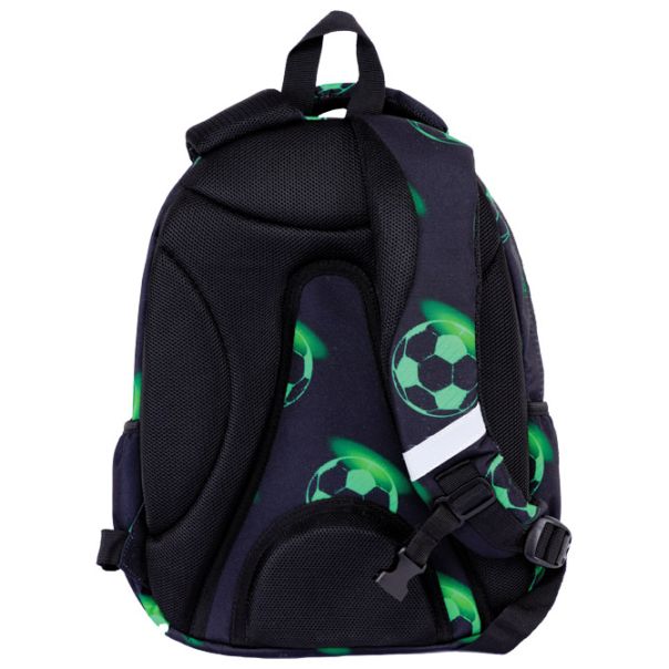 ASTRABAG Ranac đački anatomski 3zipa AB330 Neo Football 24./25.502024101 crno-zeleni - EP3021827