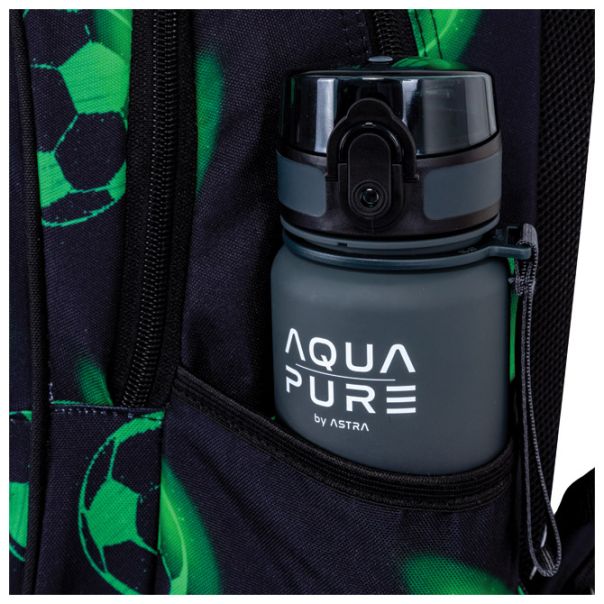 ASTRABAG Ranac đački anatomski 3zipa AB330 Neo Football 24./25.502024101 crno-zeleni - EP3021827