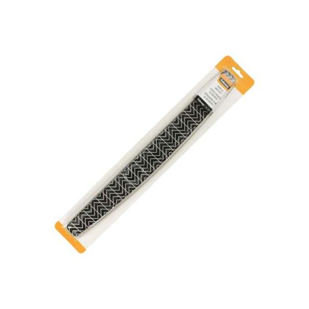 FELLOWES Odmarač za ruke uz tastaturu gel 9653601 crni-beli Chevron - EP2831186