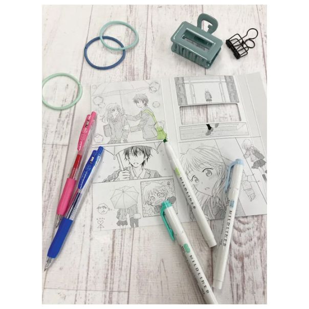 ZEBRA Set Manga One Umbrella (roler Sarasa Clip pk2+flomaster obostrani Mildliner pk3) 56531 - EP2870495