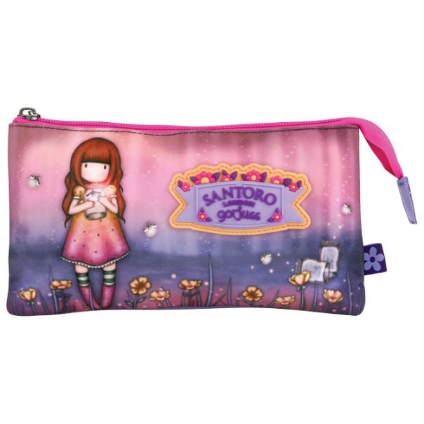 SANTORO GORJUSS Pravougaona pernica 1 zip 3 pregrade Firefly Dawn 1280GJ06 - 20931-1-1
