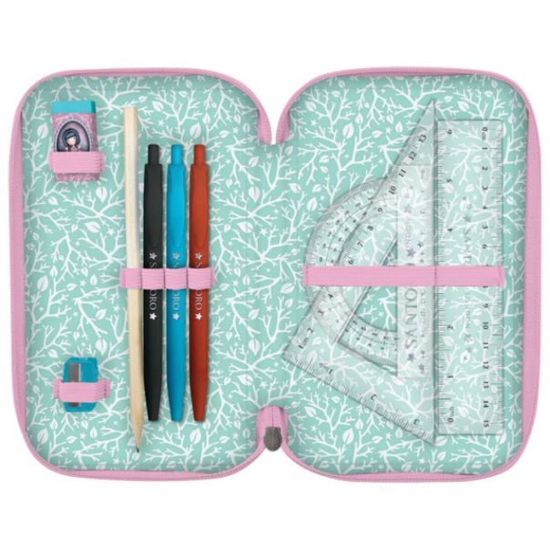 SANTORO Pernica puna 3zipa Little Mushroom Gorjuss 607GJ35 - EP2870549