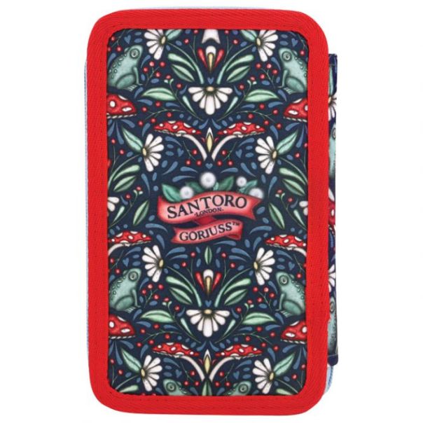 SANTORO Pernica puna 3zipa Little Mushroom Gorjuss 607GJ35 - EP2870549