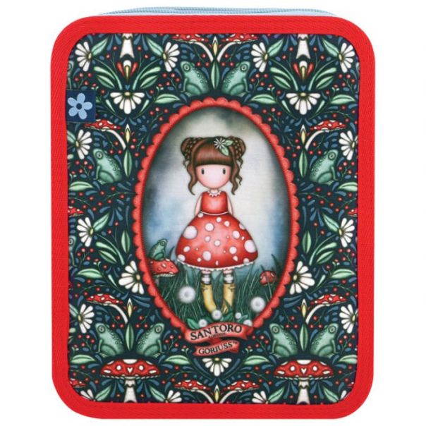 SANTORO Pernica puna 2zipa Little Mushroom Gorjuss 688GJ31 - EP2870555