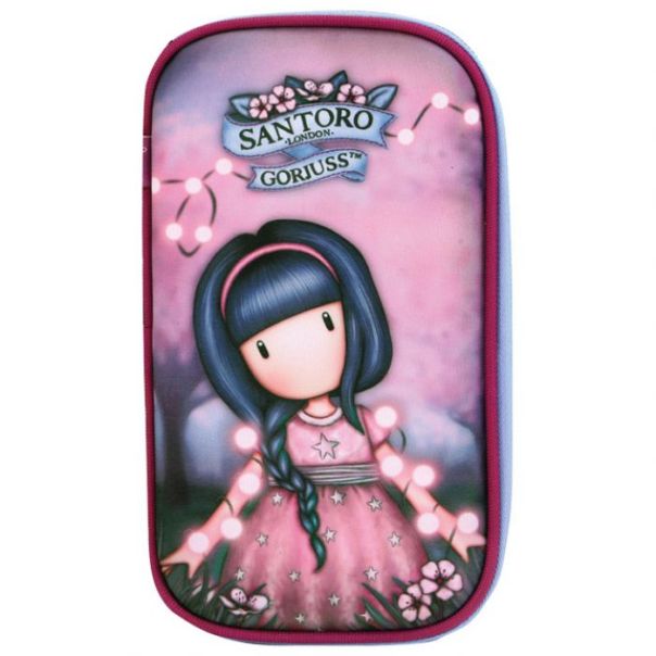 SANTORO Pernica puna ovalna 1zip 1preklop Fairy Dusk Gorjuss 1046GJ21 - EP2870561