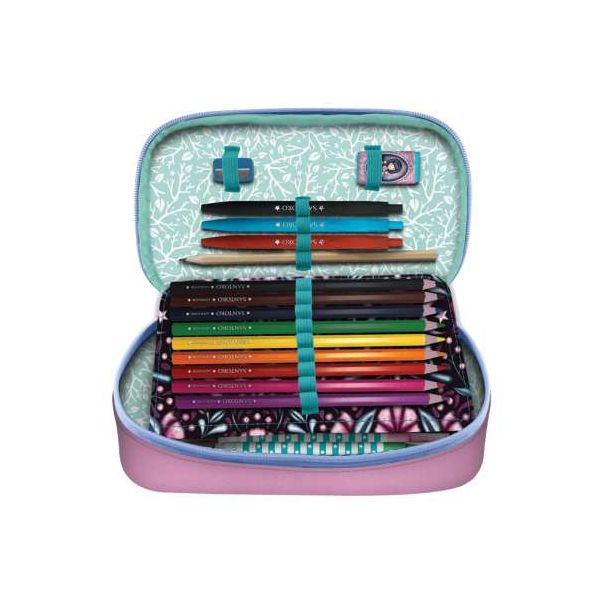 SANTORO Pernica puna ovalna 1zip 1preklop Fairy Dusk Gorjuss 1046GJ21 - EP2870561