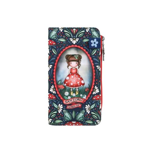 SANTORO Novčanik pravougaoni 1zip Little Mushroom Gorjuss 1326GJ03 - EP2870576