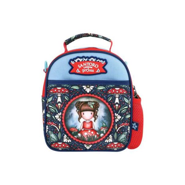 SANTORO Torbica na rame za užinu 1zip Little Mushroom Gorjuss 1276GJ07 - EP2870591