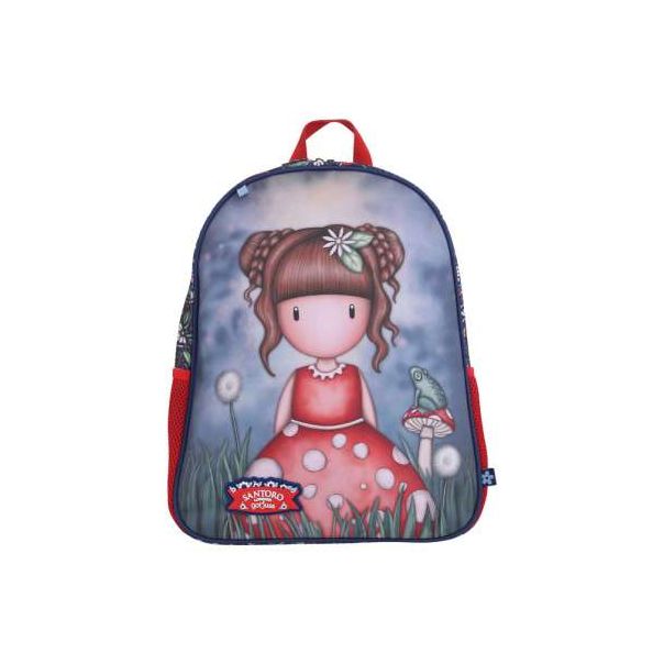 SANTORO Ranac đački 2zipa Little Mushroom Gorjuss 1328GJ03 - EP2870603