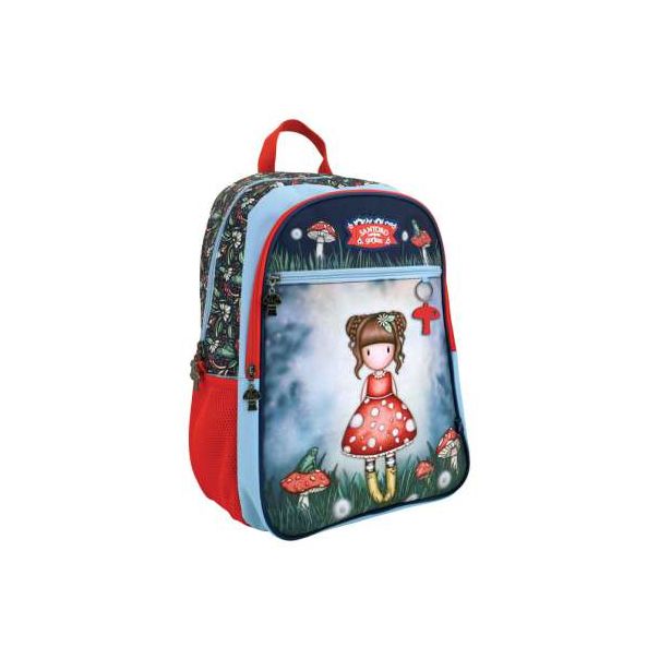 SANTORO Ranac đački sa ojačanjem Classic 2zipa 1džep Little Mushroom Gorjuss 1327GJ03 - EP2870624