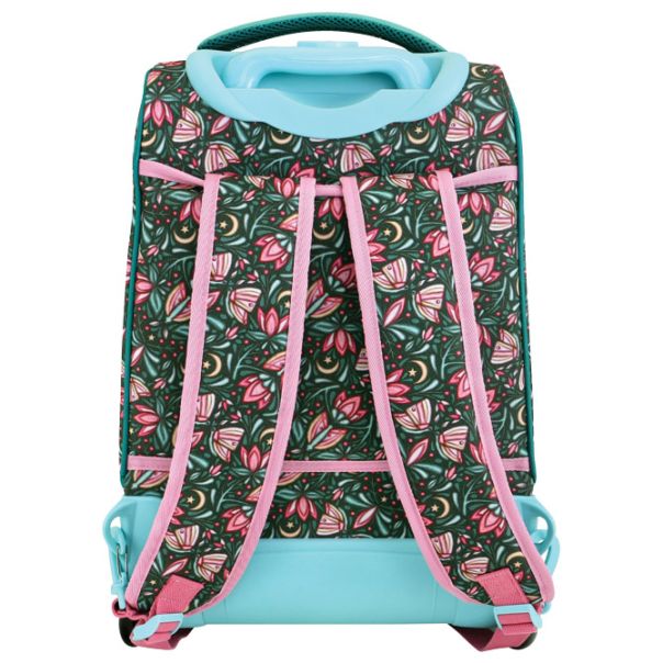 SANTORO GORJUSS Anatomski đački ranac sa točkićima Woodland Wildflower 1219GJ12 - 20977-1