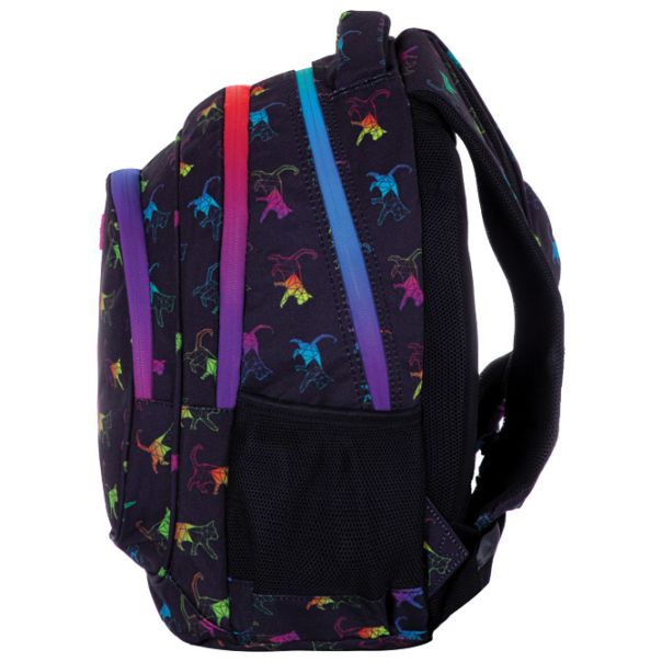 HEAD Ranac đački anatomski 3zipa AB330 Rainbow Kitty 24.502023081 crno-roze - EP2981244