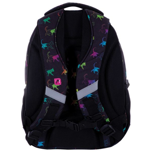HEAD Ranac đački anatomski 3zipa AB330 Rainbow Kitty 24.502023081 crno-roze - EP2981244