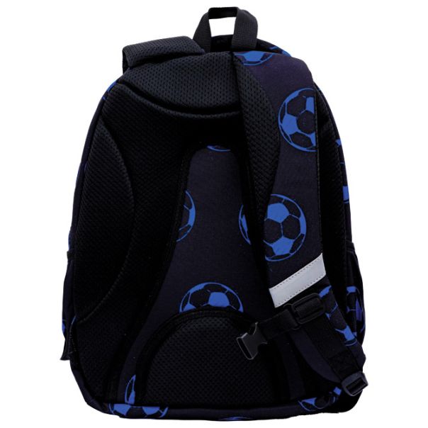 HEAD Ranac đački anatomski 3zipa AB330 Neo Blue Football 25.502025035 crno-plavi - EP2981274