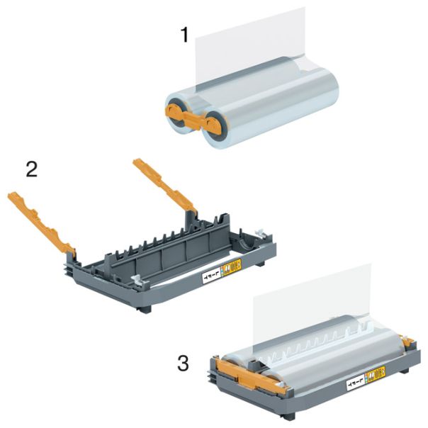 GBC Kaseta sa folijom za plastificiranje sjajna u rolni 125my/34,4m za Foton 4410025 - EP3131392