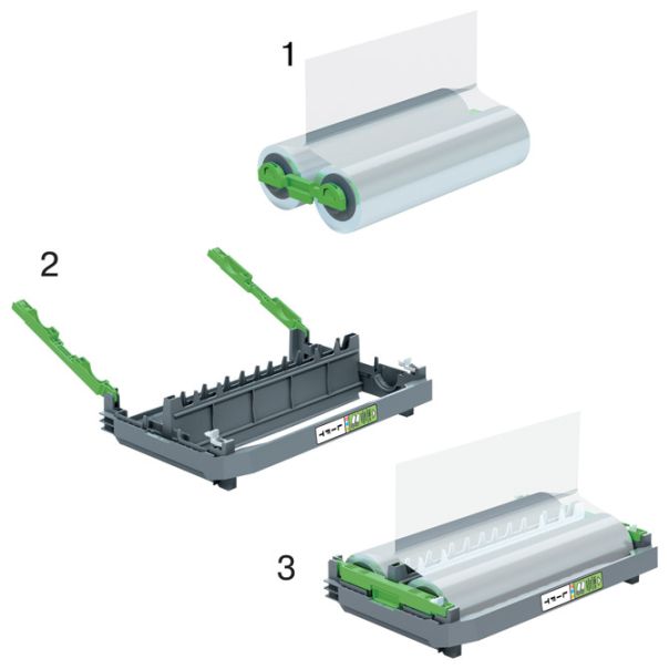 GBC Folija za plastificiranje za kasetu sjajna u rolni 100my/42,4m za Foton 4410027 - EP3131398