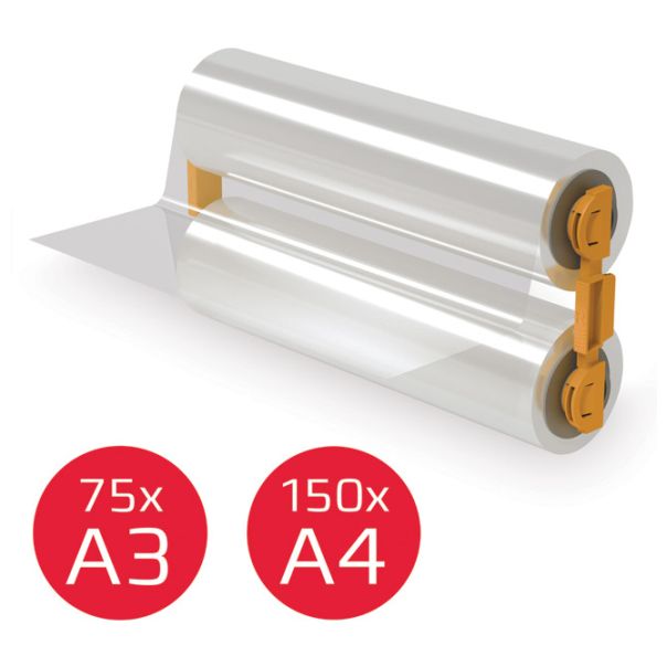 GBC Folija za plastificiranje za kasetu sjajna u rolni 125my/34,4m za Foton 4410028 - EP3131401
