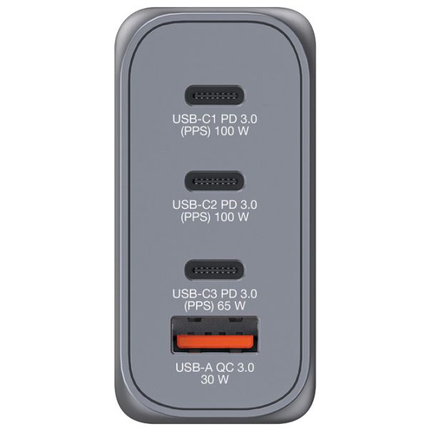 VERBATIM Punjač USB 4u1 100W GaN 32202 crni blister - EP3012846