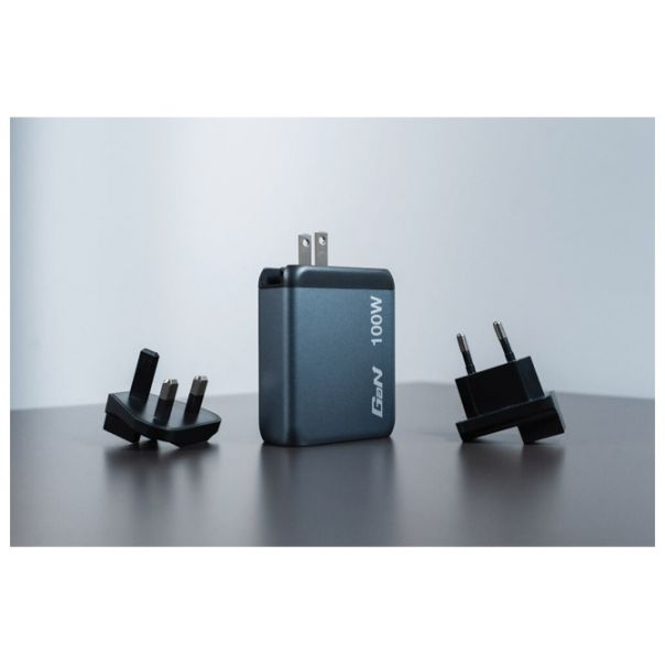 VERBATIM Punjač USB 4u1 100W GaN 32202 crni blister - EP3012846