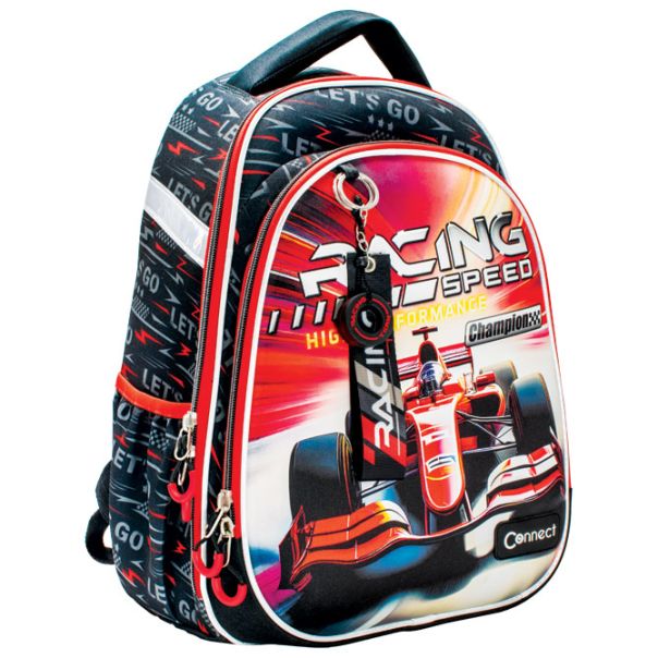 CONNECT Ranac đački anatomski lagan XT F1 Racing 60555 - EP3131476