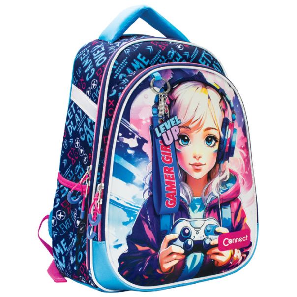 CONNECT Ranac đački anatomski lagan XT Gamer Girl  60565 - EP3131506