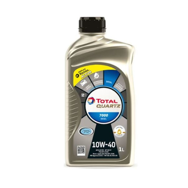 TOTAL QUARTZ 7000 DIESEL Motorno ulje 10W40 1L - 64wizi