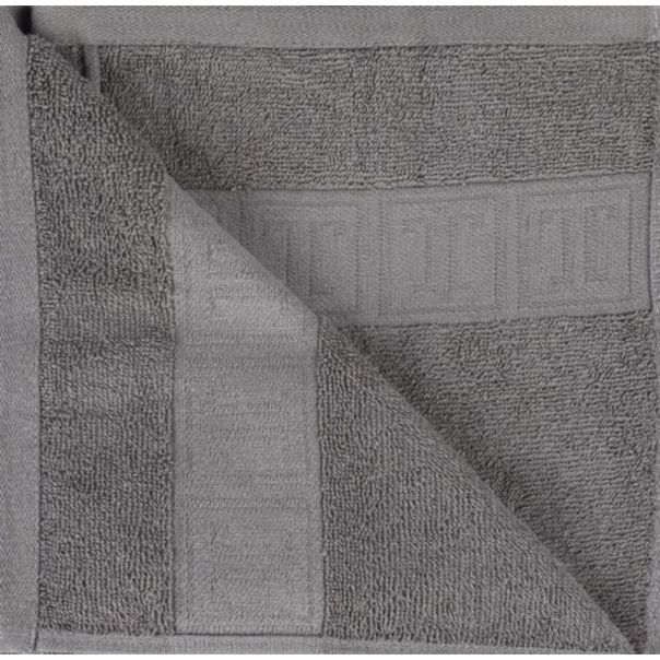 Set 2 peškira 50x100 cm sivi - 000087