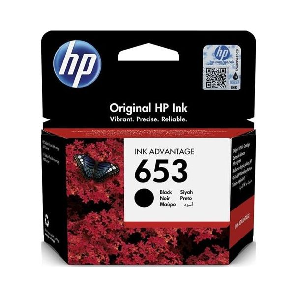 HP SUP INK 3YM75AE no.653 black - 0001111797