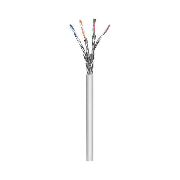 INTELLINET Kabl Bulk,Cat7A, S FTP,Solid,100m,22 AWG, sivi - 0001192655