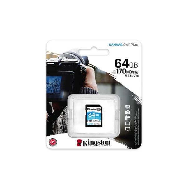 KINGSToner SD CARD 64GB SDG3 64GB - 0001192691