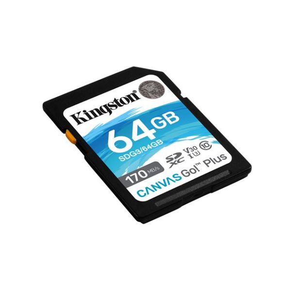 KINGSToner SD CARD 64GB SDG3 64GB - 0001192691