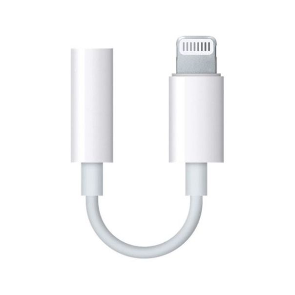 FAST ASIA Adapter Lightning (M) na 3,5mm stereo, bela - 84252