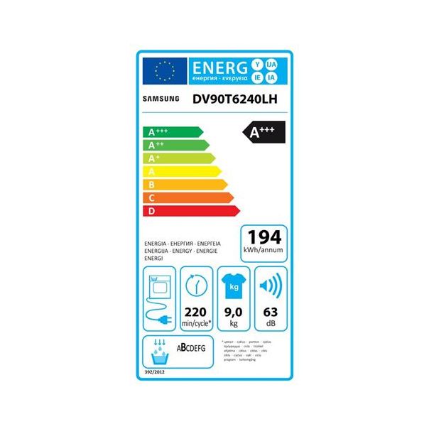 SAMSUNG Mašina za sušenje veša DV90T6240LH/S7 - DV90T6240LH-S7