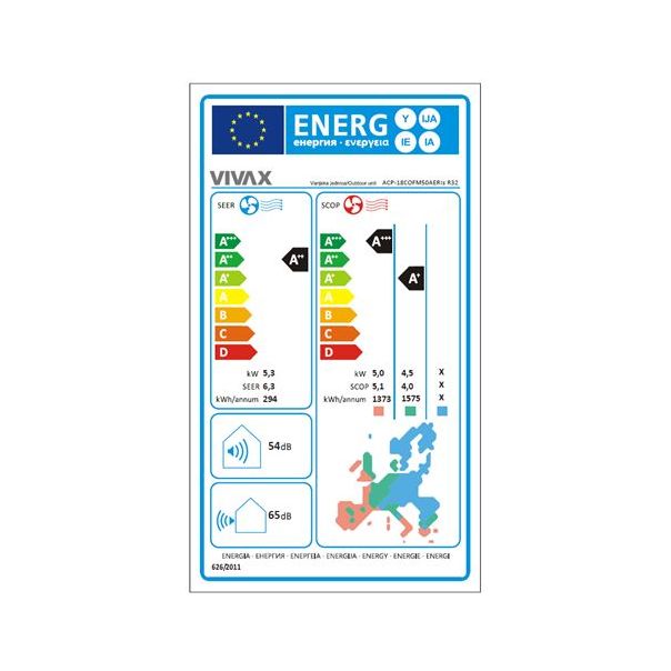 VIVAX Klima spoljna jedinica ACP-18COFM50AERIs R32 - 0001239805