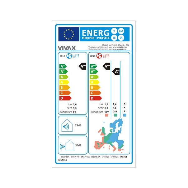VIVAX Klima ACP-09CH25AERI+ R32 - 0001249931