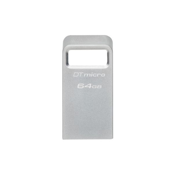 KINGSTON USB flash memorija DTMC3G2 64GB DataTraveler Micro 3.2, srebrna - DTMC3G2-64GB